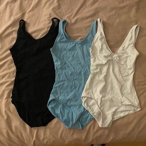 Set of 3 Capezio Leotards Adult M